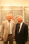 2009年 國父紀念館回顧展與麻生秀穗教授合照